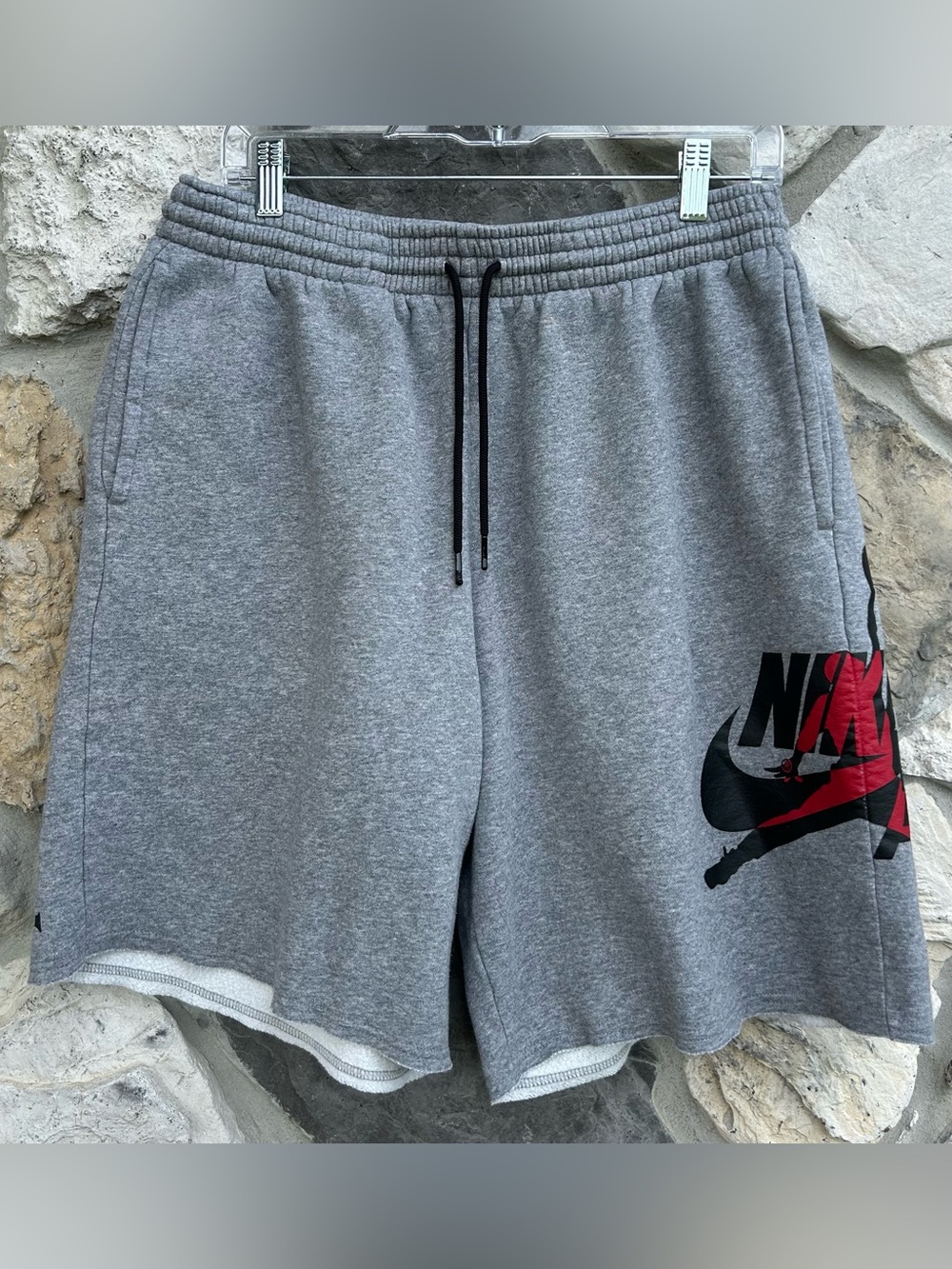 Nike Air Jordan Jumpman Classics Fleece Sweatshorts Size L Excellent Condition!